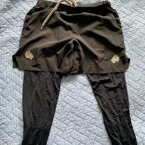 Men’s shorts with legging inserts